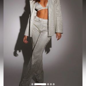 SLA THE LABEL Gold Santorini Trousers